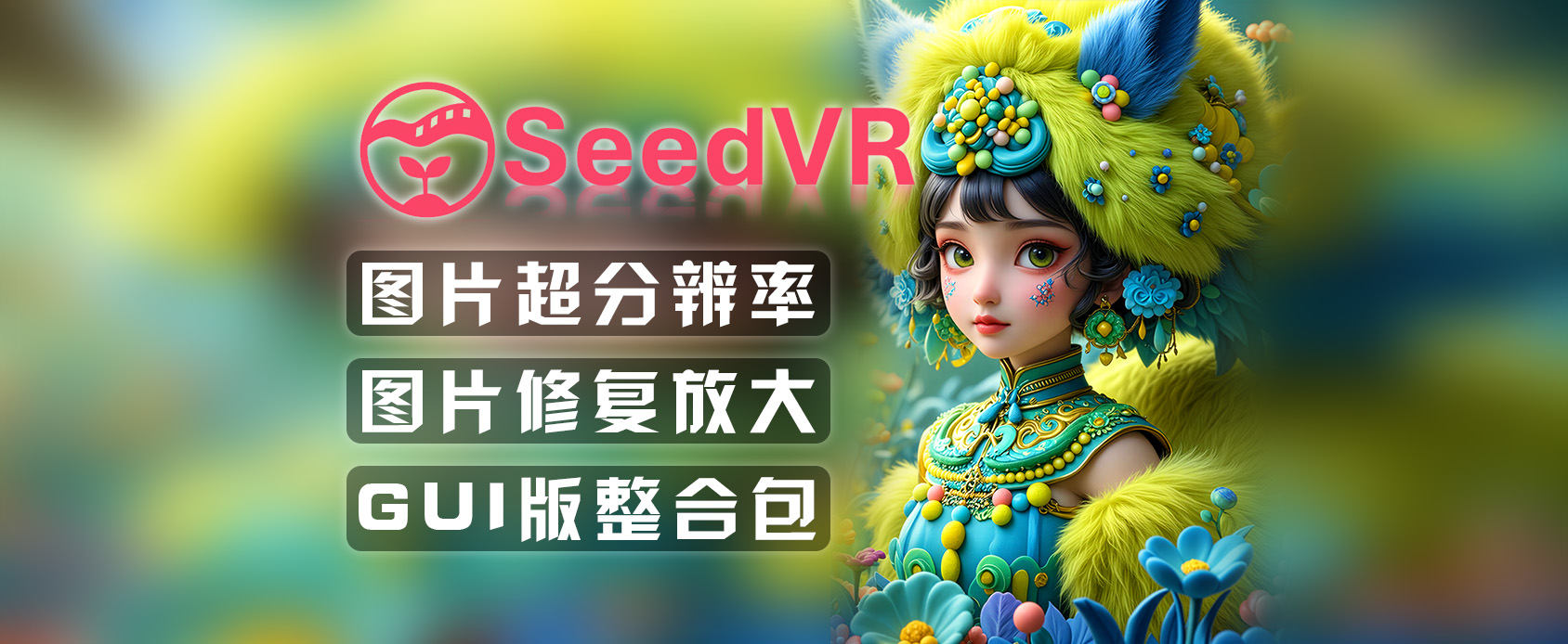 seedvr2|GUI界面版|图片视频超分模型|无损放大|超分辨率模型-魔王AI社区