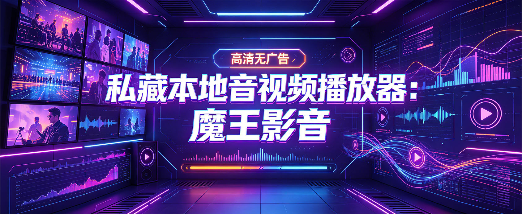 私藏本地音视频播放器：魔王影音  高清无广告-魔王AI社区